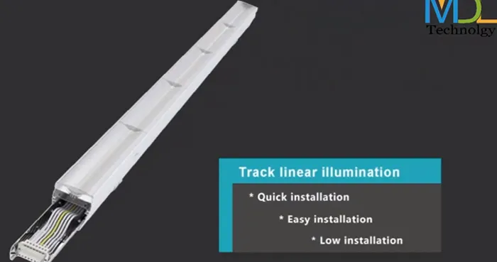LED linear track light Shenzhen MDL Lighting Technology Co , Ltd